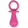 Petnova hračky pre zvieratá TPR PACIFIER PINK hračka pre psa 14 cm