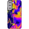 Picasee silikónový čierny obal pre Samsung Galaxy S22 5G - Burn