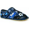 KTR Futbal modré barefoot papuče 33 EUR