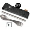 LIGHT MY FIRE Spork´n Straw Kit Titanium