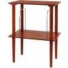 Victrola Wooden Stand with Record Holder Nábytok pre LP platne Brown