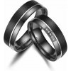 Snubní prsteny Black Titanium Black eye