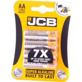 JCB Super Alkaline AA 4ks JCB-LR06-4B