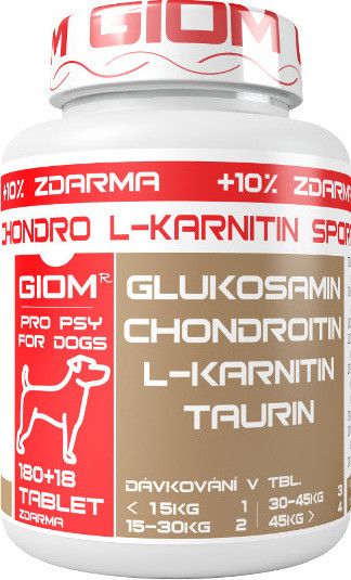 Giom pes Chondro L-karnitin Sport 360 tbl