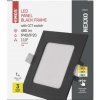 ZD2323 LED vstavané svietidlo NEXXO, štvorcové, čierne, 7 W, so zmenou CCT EMOS Lighting