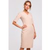 Moe dámske šaty M455 béžová