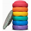 Stapelstein Blush Special Rainbow Set classic balančné kamene, 6+1+1 EUR