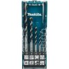 MAKITA sada vrtákov TCT s valcovou stopkou Multimateriál 5 ks E-14255