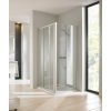 Sprchové dvere 100x90 cm Hüppe Next SIKONEXTD3100STE90