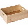 Úložný box Kesper Viacúčelové drevené debničky 40 × 30 × 14 cm (69500)
