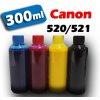 Atrament pre kazety Canon PGI520 / CLI521 MULTIPACK 300ml