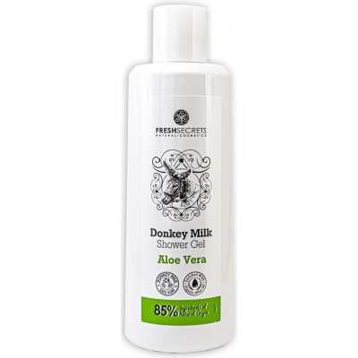 Madis Fresh Secrets Shower Gel Donkey Milk & Aloe Vera sprchový gél s oslím mliekom a aloe vera 100 ml