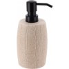 TENDANCE Dávkovač mydla Binchi, béžová/s čiernymi prvkami