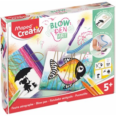 Maped Súprava Creativ Blowpen String Art fukacie pero 6 farieb