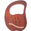 Cega Lyre Harp 19 Strings Coffee