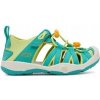 Keen detské sandále textilné zelené