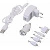 Nabíječka telefonu 220/12V (iPhone 4/5/6, micro USB, Nokia)