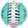 Trixie Dentafun Hračka pes Lopta s mätou Zeleno / Biely 6cm