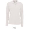 SOL's Collection Polokošile Perfect LSL Women, dlouhý rukáv, dámské COT25208300101-white S Bílá