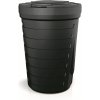 PROPER Sud na dažďovú vodu 210L (Plastový sud na dažďovú vodu 210l RAINCAN s vekom čierny)
