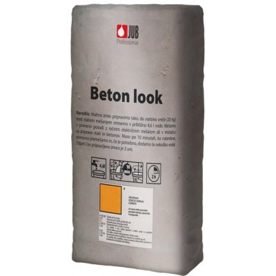 JUB DECOR Beton look - dekoratívna vyrovnávacia hmota so vzhľadom surového betónu - sivý - 20 kg