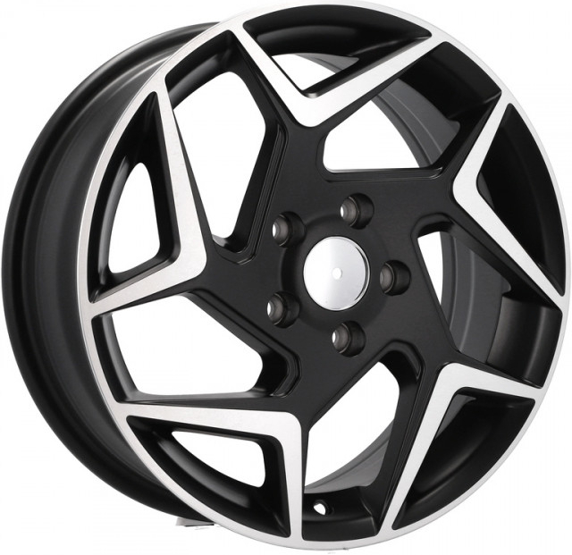 RACING LINE RxFE172 6,5x16 5x108 ET47 black polished half matt