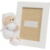 Nanán detský fotorámik Tato – biely, roztomilý a elegantný doplnok