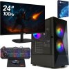 KOMPLET HERNÝ POČÍTAČ | RYZEN 5 3400 G l 32 GB RAM l 1 TB SSD l WIN 11 PRO