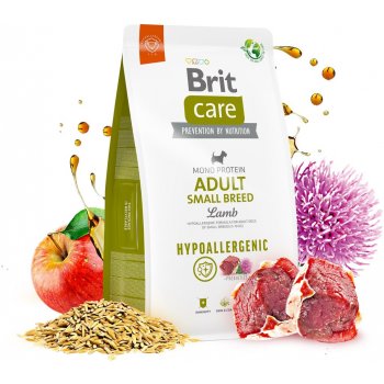 Brit Care Dog Hypoallergenic Adult Small Breed Lamb 3 kg