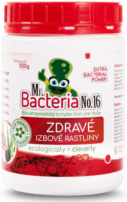 Mr. Bacteria Baktérie pre Vaše zdravé izbové rastliny No.16 500g