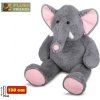 Mikro trading Plush Friends Slon šedá 130 cm