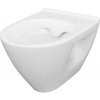 Cersanit Mille Plus wc misa závesné bez oplachovacieho kruhu biela K675-007