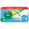 Swiffer WET náhradné prachovky na podlahu - vlhčené 40 kusov