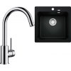 Set RS Blanco Naya 5 + Blanco Mida (antracit + chróm)