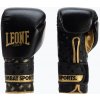 Čierno-zlaté boxerské rukavice Leone Dna GN220