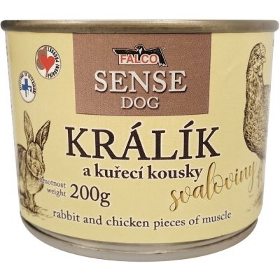 Falco Sense Dog králik a kurča 200 g