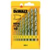 DeWalt sada vrtákov do kovu HSS-G 10-dielna DT5921