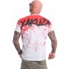 Yakuza tričko pánske SPLASH TSB 23043 white/red Farba: červená, Veľkosť: XL