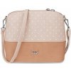 Vuch Dámska crossbody kabelka Cara Dotty Creme