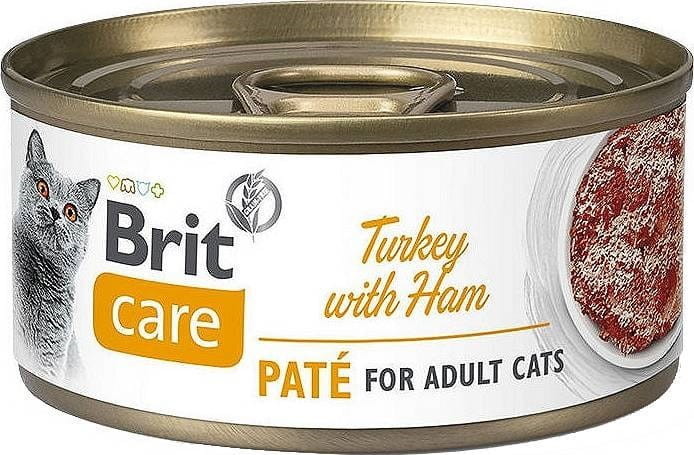 BRIT CARE cat ADULT TURKEY paté ham 70 g