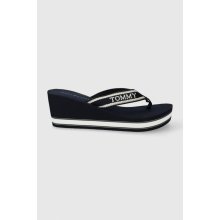 Tommy Hilfiger HILFIGER WEDGE BEACH SANDAL dámske tmavomodrá na kline FW0FW07903