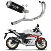 Yamaha YZF-R3 2022 kompletný ladený výfukový systém OV G2 BLACK + dB killer medium