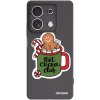 Picasee silikónový čierny obal pre Xiaomi Redmi Note 13 4G - Hot Cocoa Club