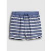GAP Baby pruhované kraťasy Modrá 12-18M
