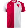 Futbalový dres Puma, SK SLAVIA HOME REPLICA Červená,Biela 3XL