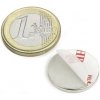 Neodymový kotoučový magnet KT-20-02-3M samolepicí