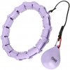 Masážní hula hoop ONE Fitness OHA02 se závažím fialová