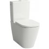 Laufen Meda - WC kombi, vario odpad, zadné napúšťanie, Rimless, LCC, biela H8241114000001
