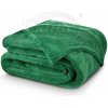 Deka mikroplyš zelená - 150 x 200 cm