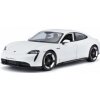 Bburago Bburago - Autá HOBBY, Plus, Porsche Taycan Turbo S, biela, 1:24